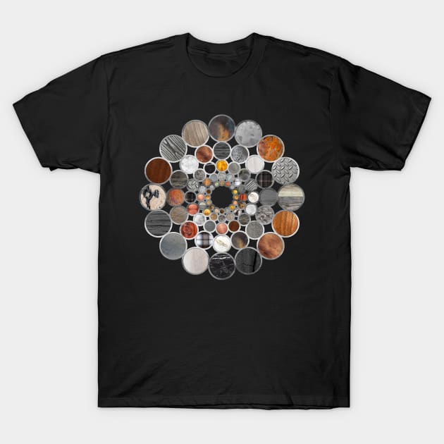 Rustic Geometry II Mandala T-Shirt by LittleBean